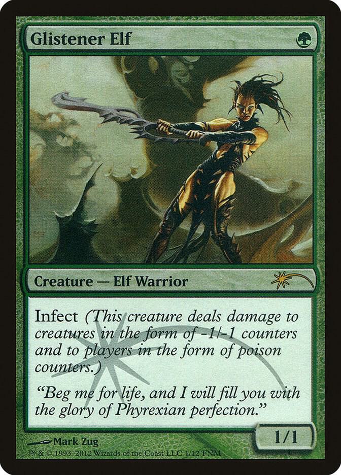 Glistener Elf 1 card from FNM Promos