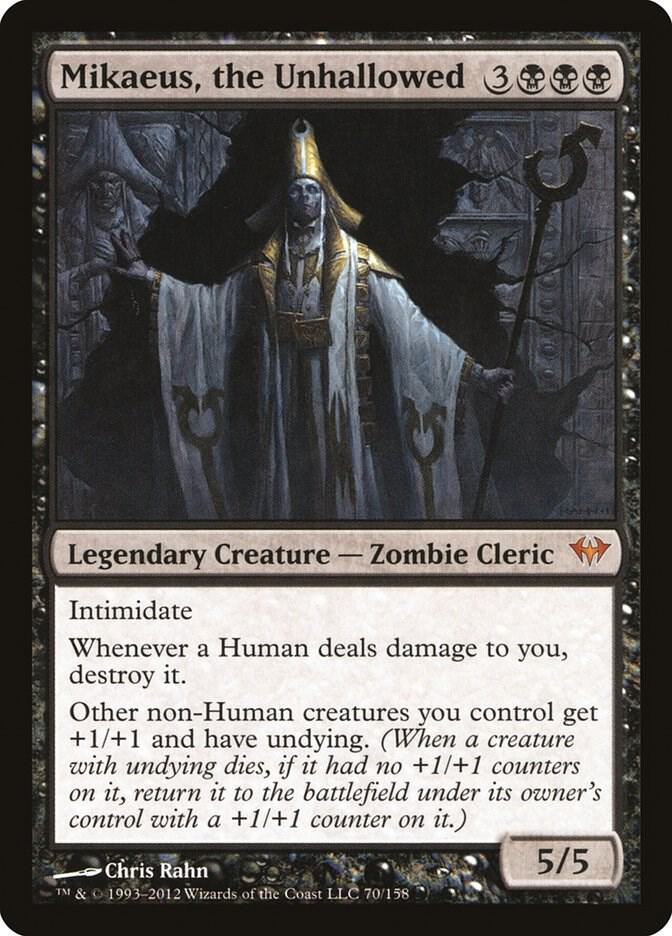 Mikaeus, the Unhallowed 70 card from Dark Ascension