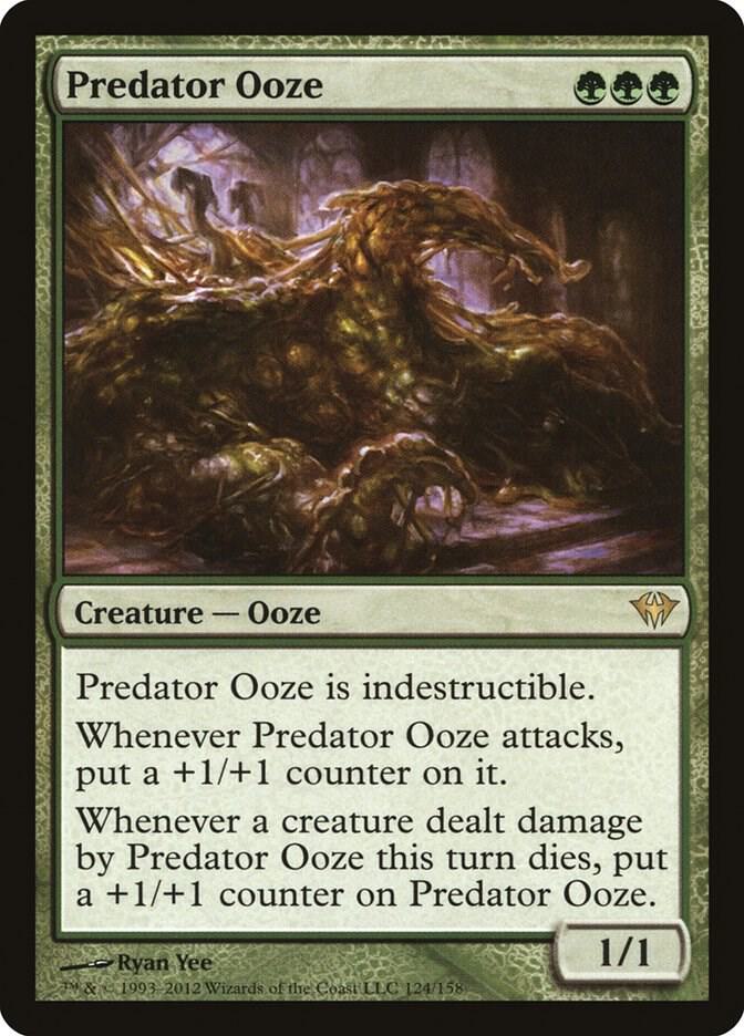 Predator Ooze 124 card from Dark Ascension