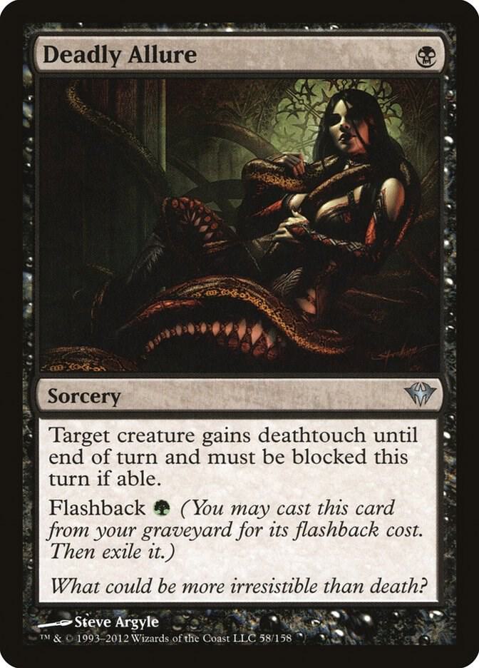Deadly Allure 58 card from Dark Ascension