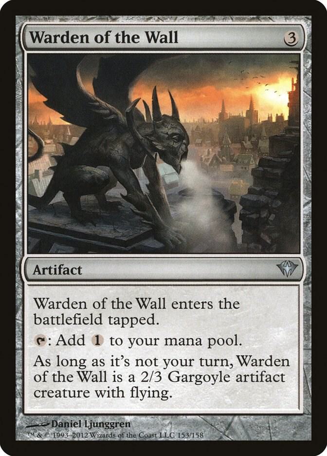 Warden of the Wall 153 card from Dark Ascension