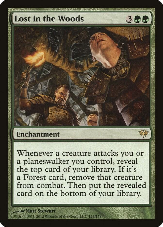 Lost in the Woods 123 card from Dark Ascension