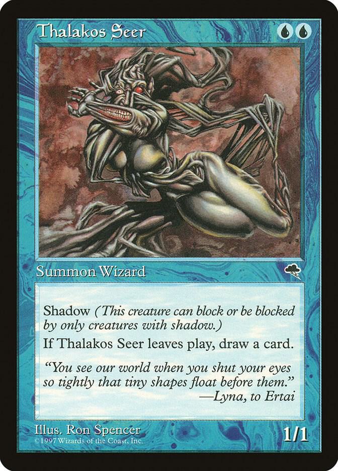 Thalakos Seer 94 card from Tempest