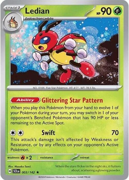 Ledian 003/142 card from Deck Exclusives