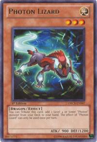 Photon Lizard ORCS-EN007 card from Order of Chaos