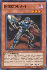 Inzektor Ant ORCS-EN018 card from Order of Chaos