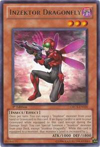 Inzektor Dragonfly ORCS-EN020 card from Order of Chaos