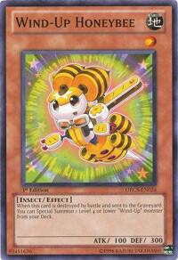 Wind-Up Honeybee ORCS-EN024 card from Order of Chaos