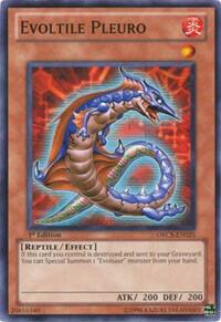Evoltile Pleuro ORCS-EN025 card from Order of Chaos