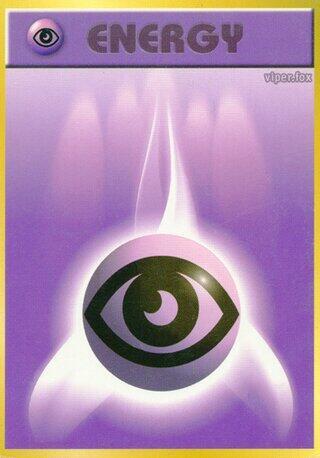 Psychic Energy card from Expansion Pack