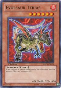 Evolsaur Terias ORCS-EN028 card from Order of Chaos