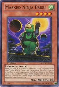 Masked Ninja Ebisu ORCS-EN030 card from Order of Chaos