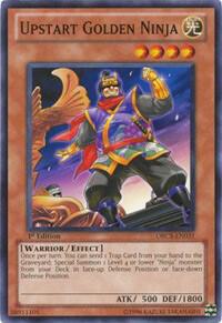 Upstart Golden Ninja ORCS-EN031 card from Order of Chaos