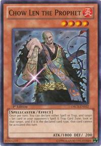Chow Len the Prophet ORCS-EN032 card from Order of Chaos