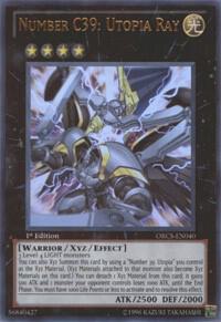 Number C39: Utopia Ray ORCS-EN040 card from Order of Chaos