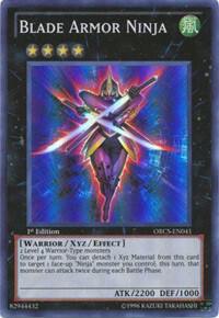 Blade Armor Ninja ORCS-EN041 card from Order of Chaos
