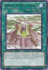 Shrine of Mist Valley ORCS-EN060 card from Order of Chaos