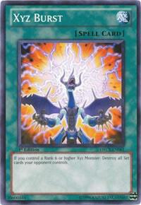 Xyz Burst ORCS-EN061 card from Order of Chaos