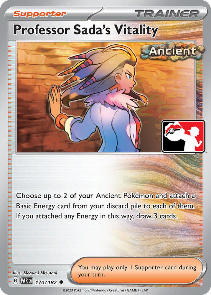 Professor Sada's Vitality 170/182 card from Prize Pack Series Cards