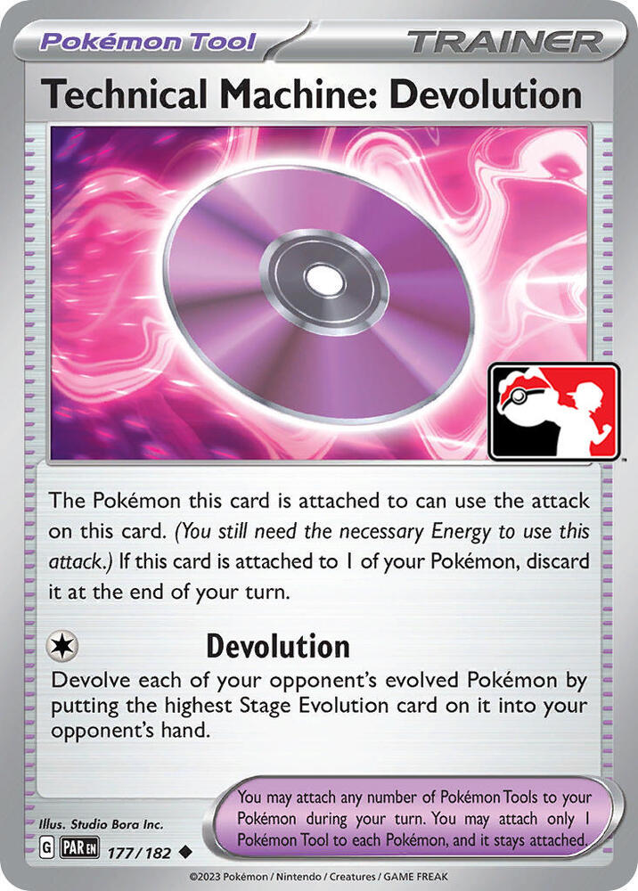 Technical Machine: Devolution 177/182 card from Prize Pack Series Cards
