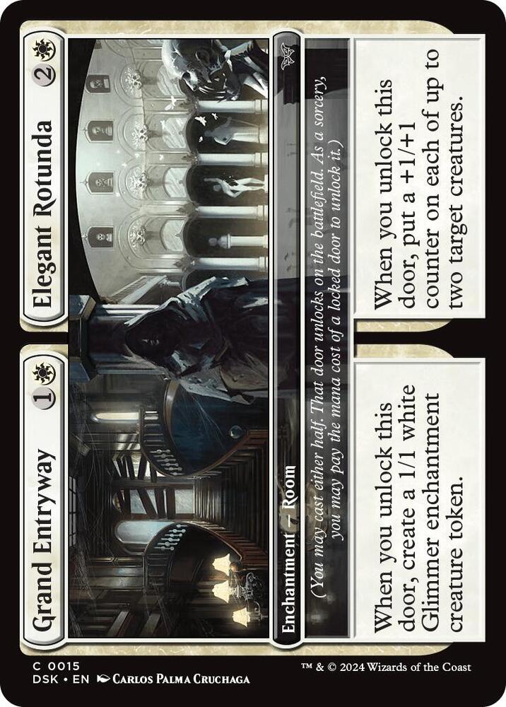 Grand Entryway // Elegant Rotunda 15 card from Duskmourn: House of Horror