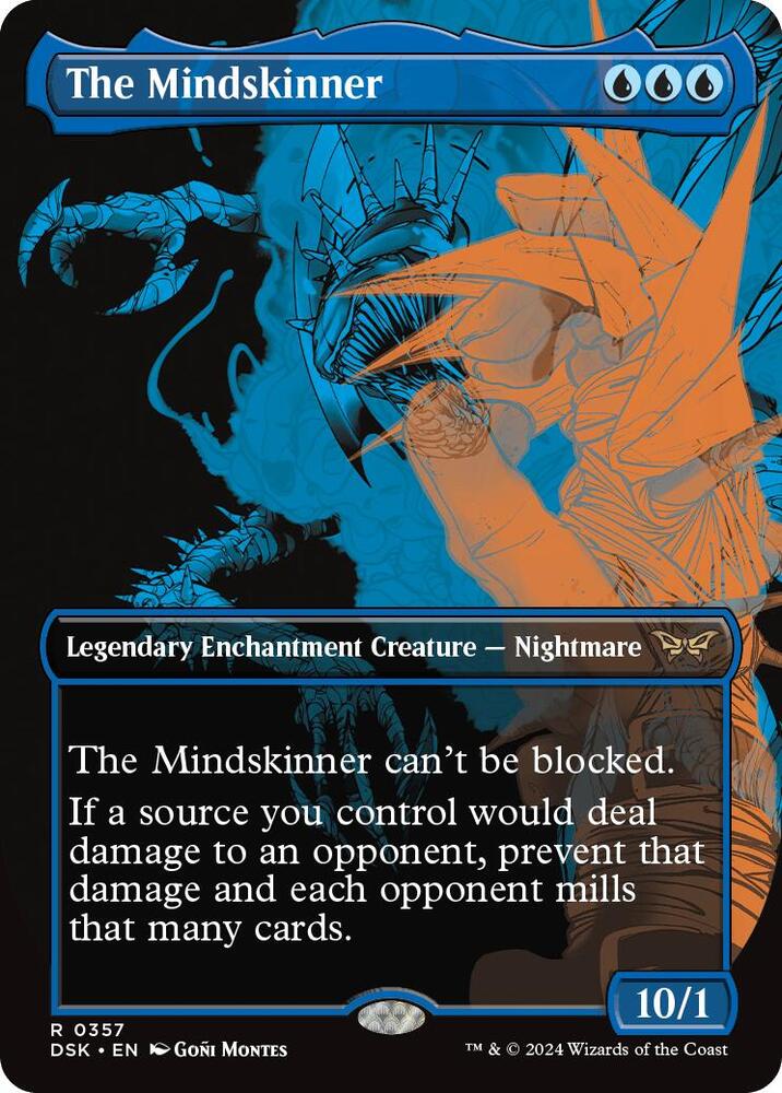 The Mindskinner (Showcase) 357 card from Duskmourn: House of Horror