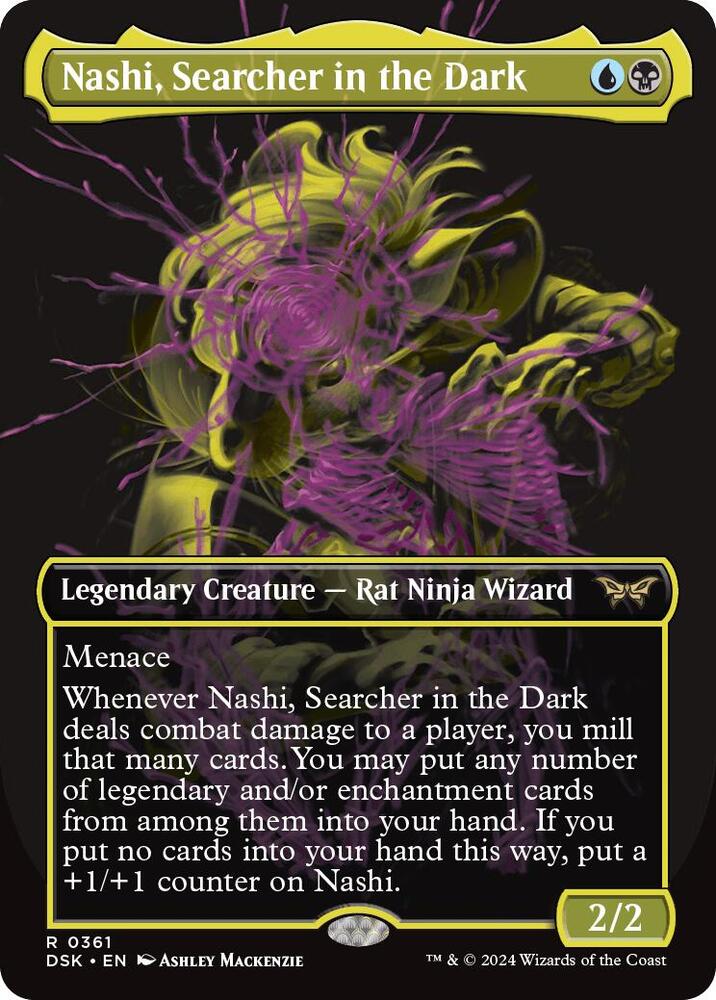 Nashi, Searcher in the Dark (Showcase) 361 card from Duskmourn: House of Horror