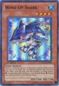 Wind-Up Shark ORCS-EN082 card from Order of Chaos
