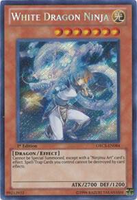 White Dragon Ninja ORCS-EN084 card from Order of Chaos