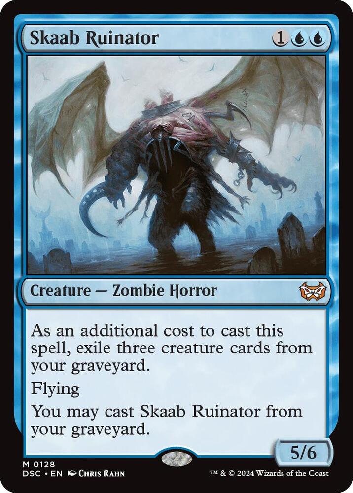 Skaab Ruinator 128 card from Commander: Duskmourn: House of Horror