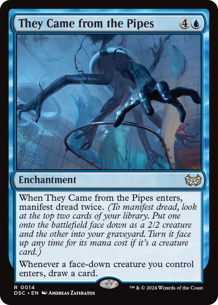 They Came from the Pipes 14 card from Commander: Duskmourn: House of Horror