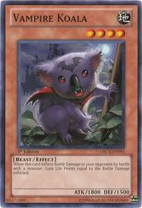 Vampire Koala ORCS-EN093 card from Order of Chaos