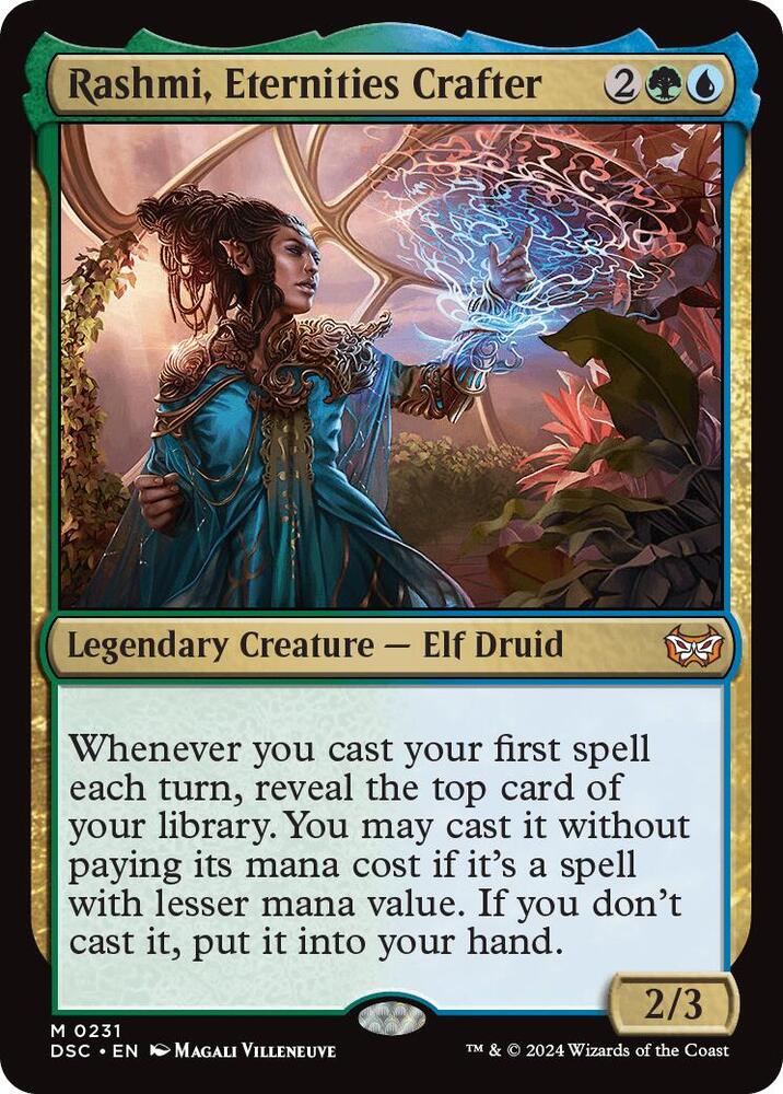 Rashmi, Eternities Crafter 231 card from Commander: Duskmourn: House of Horror