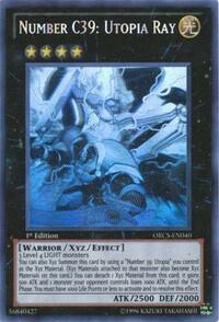 Number C39: Utopia Ray (Ghost Rare) ORCS-EN040 card from Order of Chaos