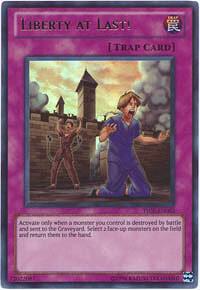 Liberty at Last! TF05-EN003 card from Yu-Gi-Oh! 5D's Tag Force Promotional Cards