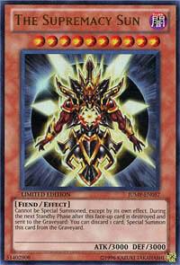 The Supremacy Sun JUMP-EN057 card from Shonen Jump Magazine Promos