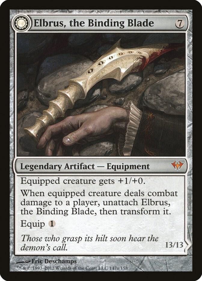 Elbrus, the Binding Blade 147 card from Dark Ascension