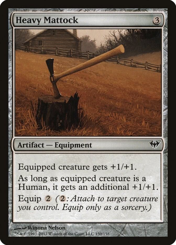 Heavy Mattock 150 card from Dark Ascension