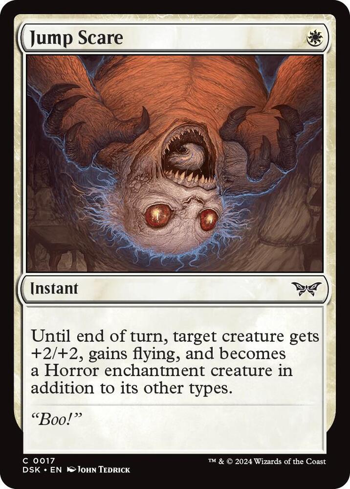 Jump Scare 17 card from Duskmourn: House of Horror
