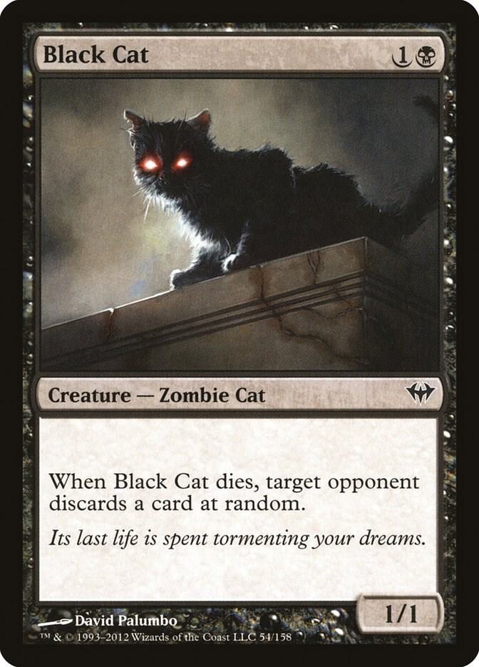 Black Cat 54 card from Dark Ascension