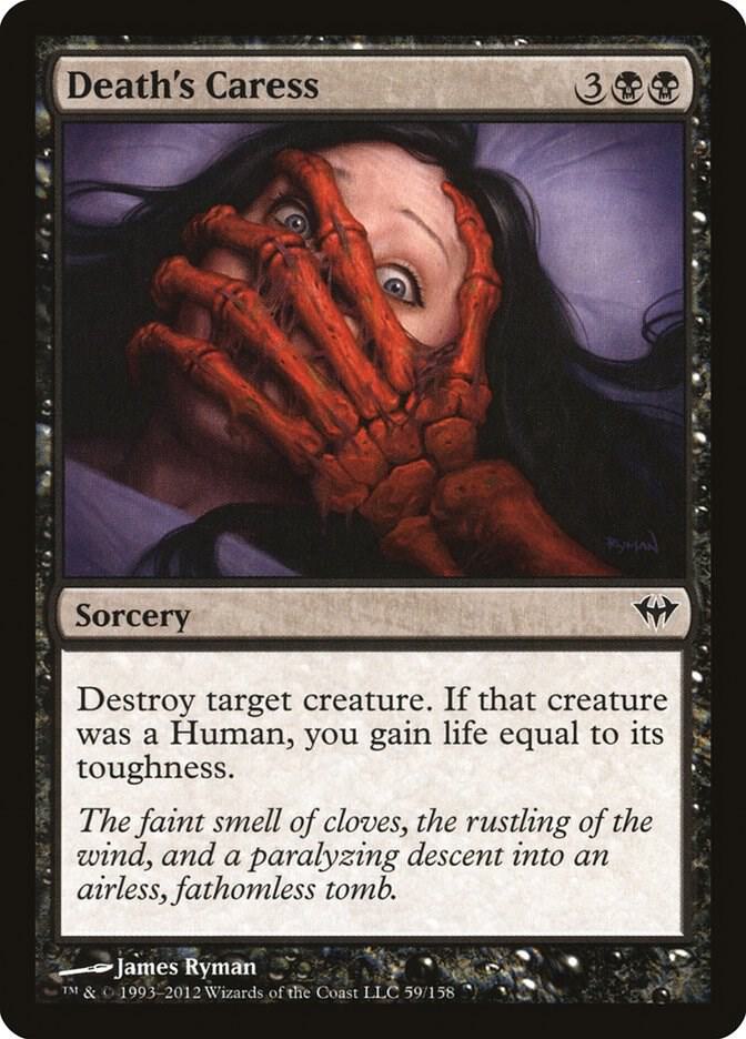 Death's Caress 59 card from Dark Ascension