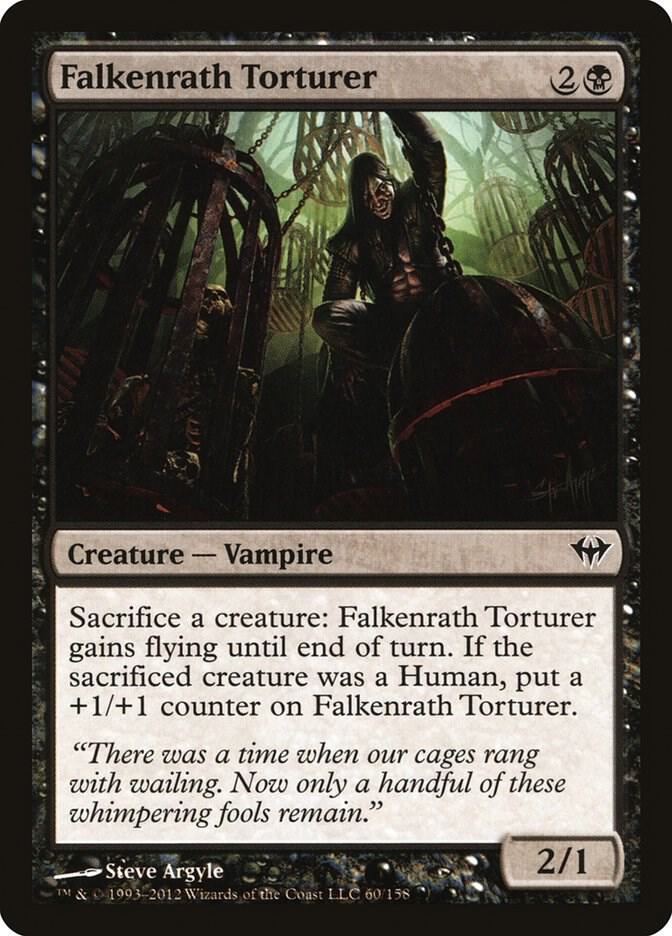 Falkenrath Torturer 60 card from Dark Ascension