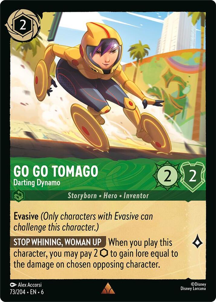 Go Go Tomago - Darting Dynamo 73/204 card from Azurite Sea