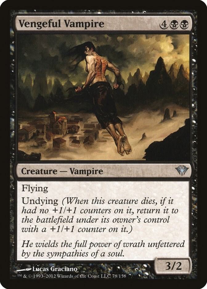 Vengeful Vampire 78 card from Dark Ascension