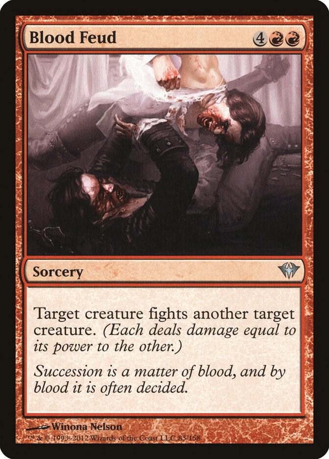 Blood Feud 83 card from Dark Ascension