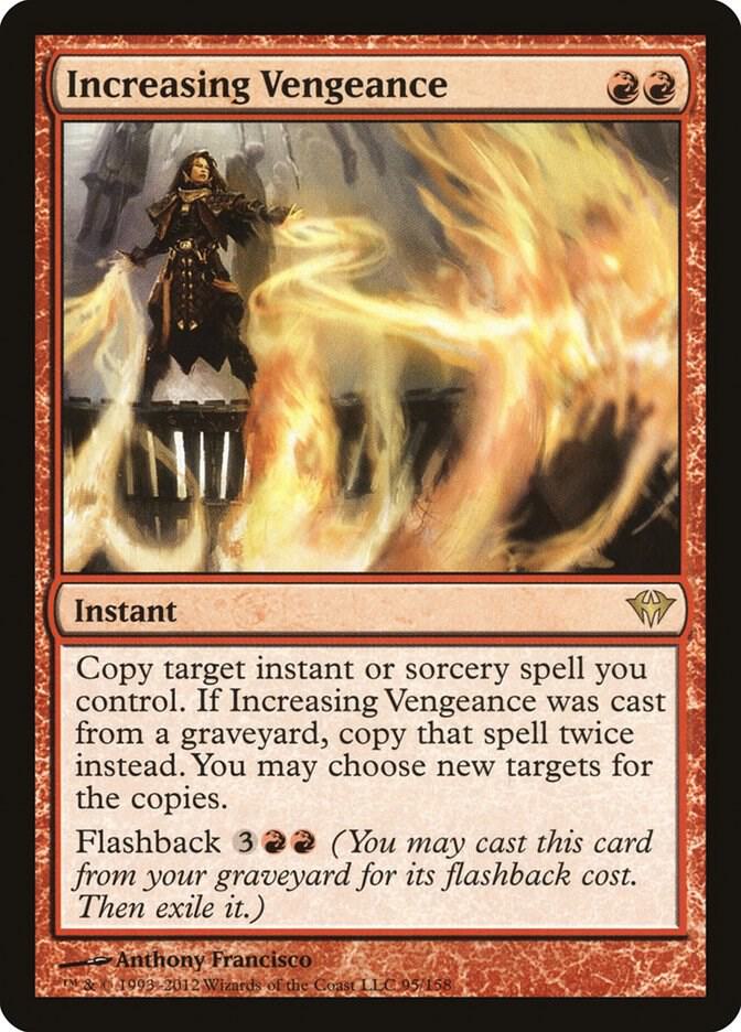 Increasing Vengeance 95 card from Dark Ascension