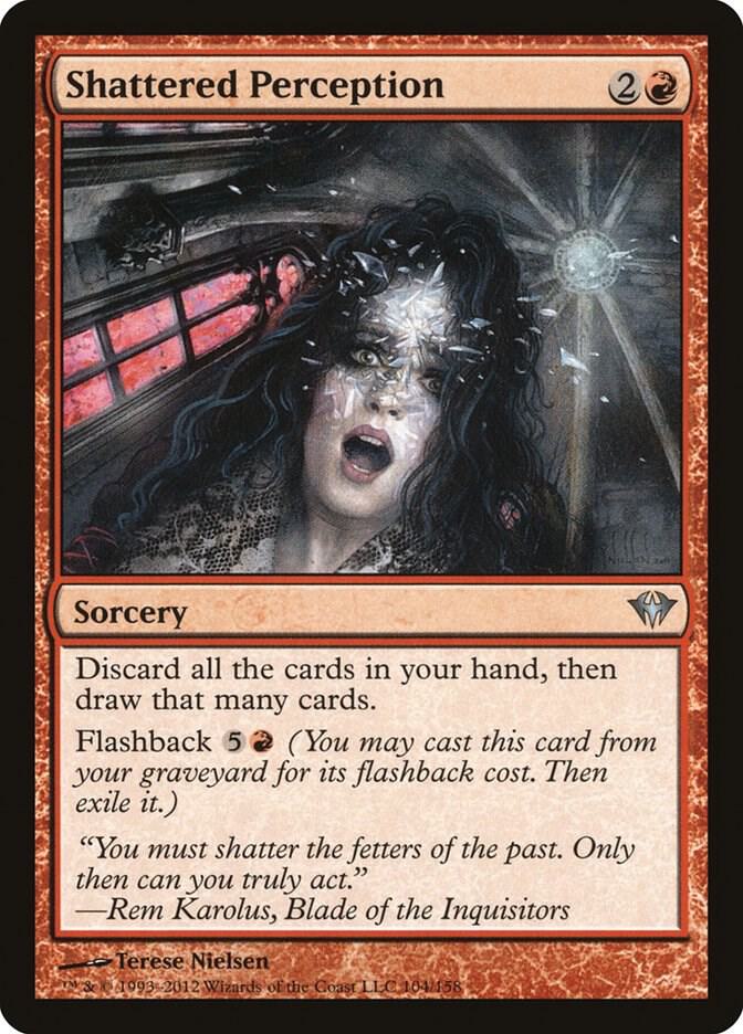 Shattered Perception 104 card from Dark Ascension