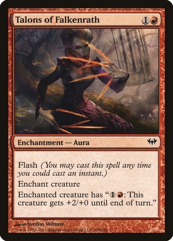 Talons of Falkenrath 105 card from Dark Ascension