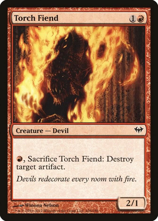 Torch Fiend 106 card from Dark Ascension