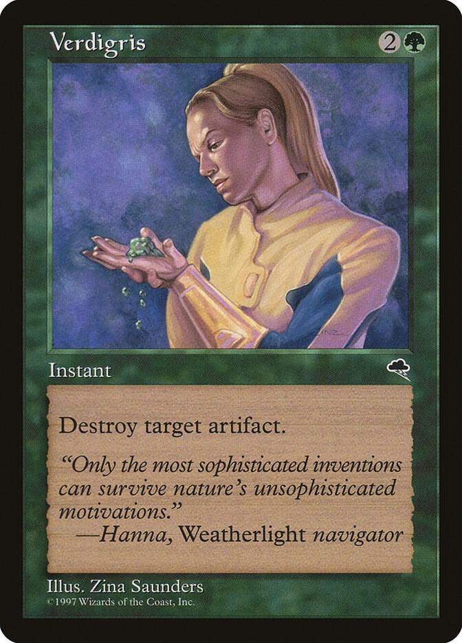 Verdigris 264 card from Tempest